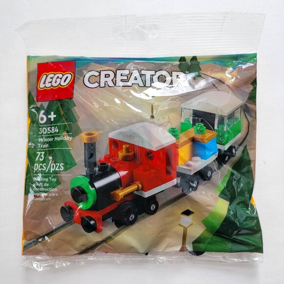 LEGO Creator Winter Holiday Train, retired 30584 Polybag, new - Picture 1 of 5